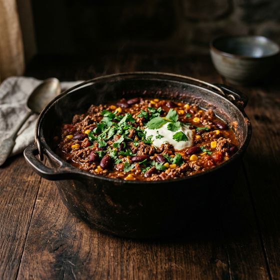 Rinds-Chili con Carne