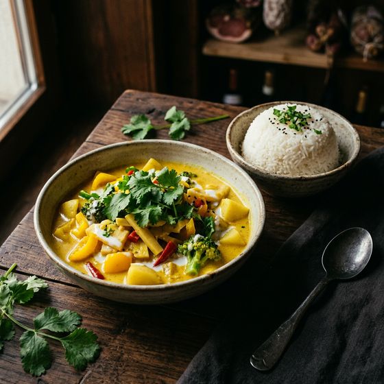 Gemüsethaicurry